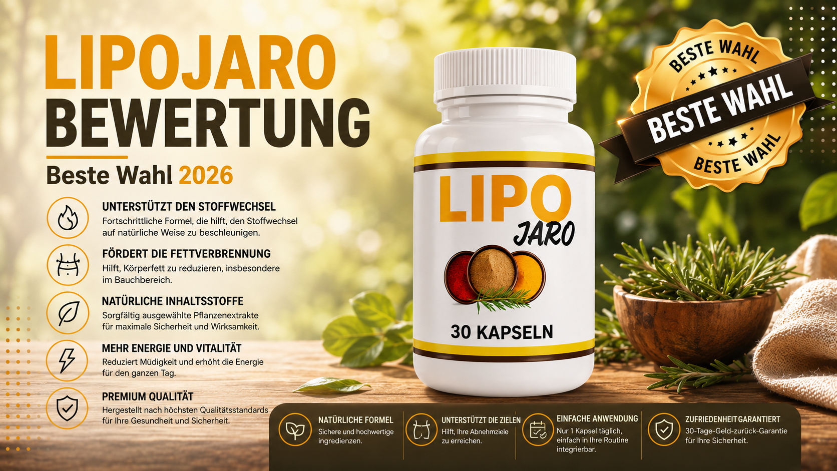 LipoJaro Formel